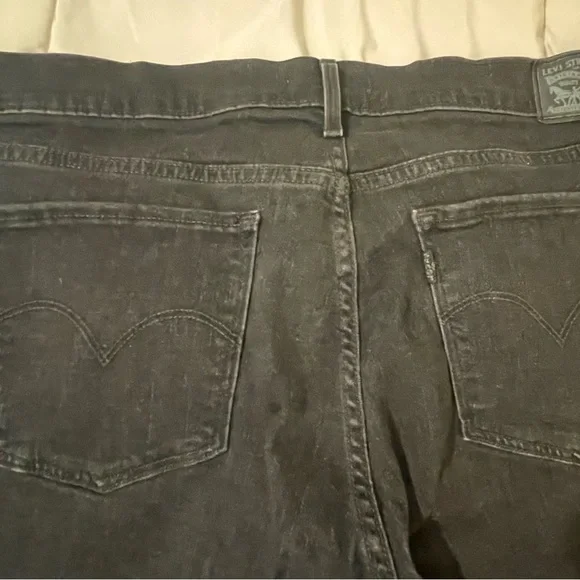 Women's Black Skinny Jeans 311 Shaping Skinny Levi Strauss - Picture 3 of 6